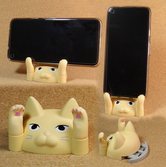 猫フォンホルダー